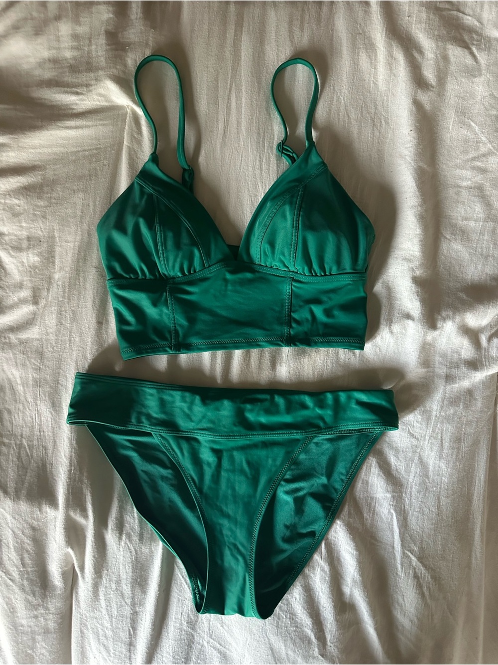 aerie Emerald Green Bikini Set